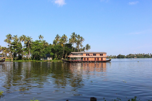 Houseboats in Kumarakom