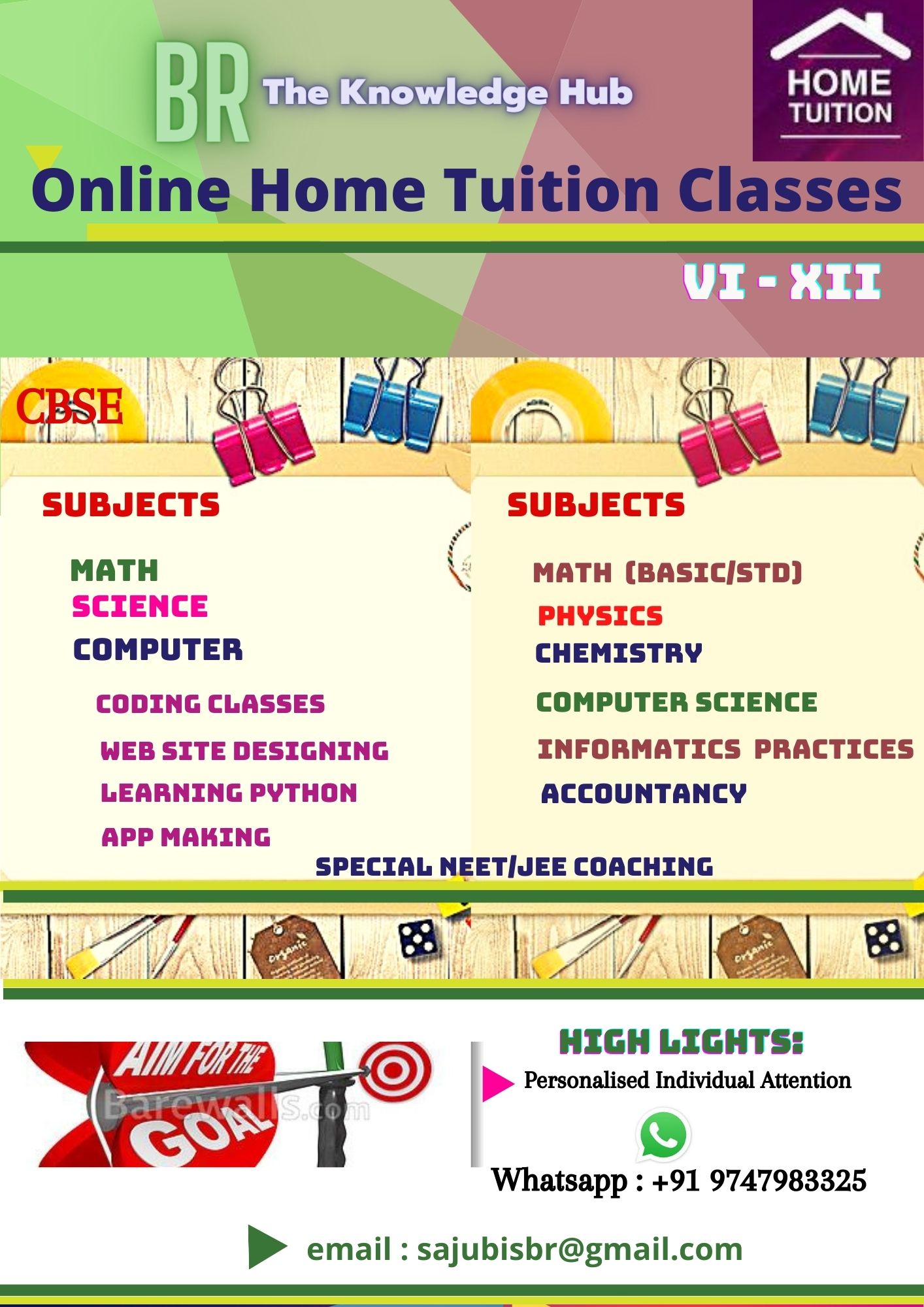 BR ONLINE HOME TUITIONS