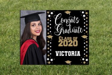 High Quality Personalized graduation decorations available only at the Brat Shack