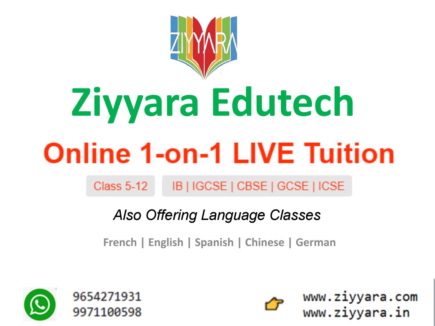 Best Online Tuition Classes in India – Get a Free Demo