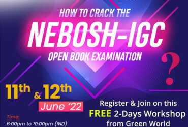 Crack the NEBOSH-IGC OBE with a free ‘2-day’ workshop from Green World!