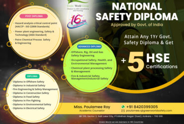 Enroll in National Safety Diploma Course in Jharkhand