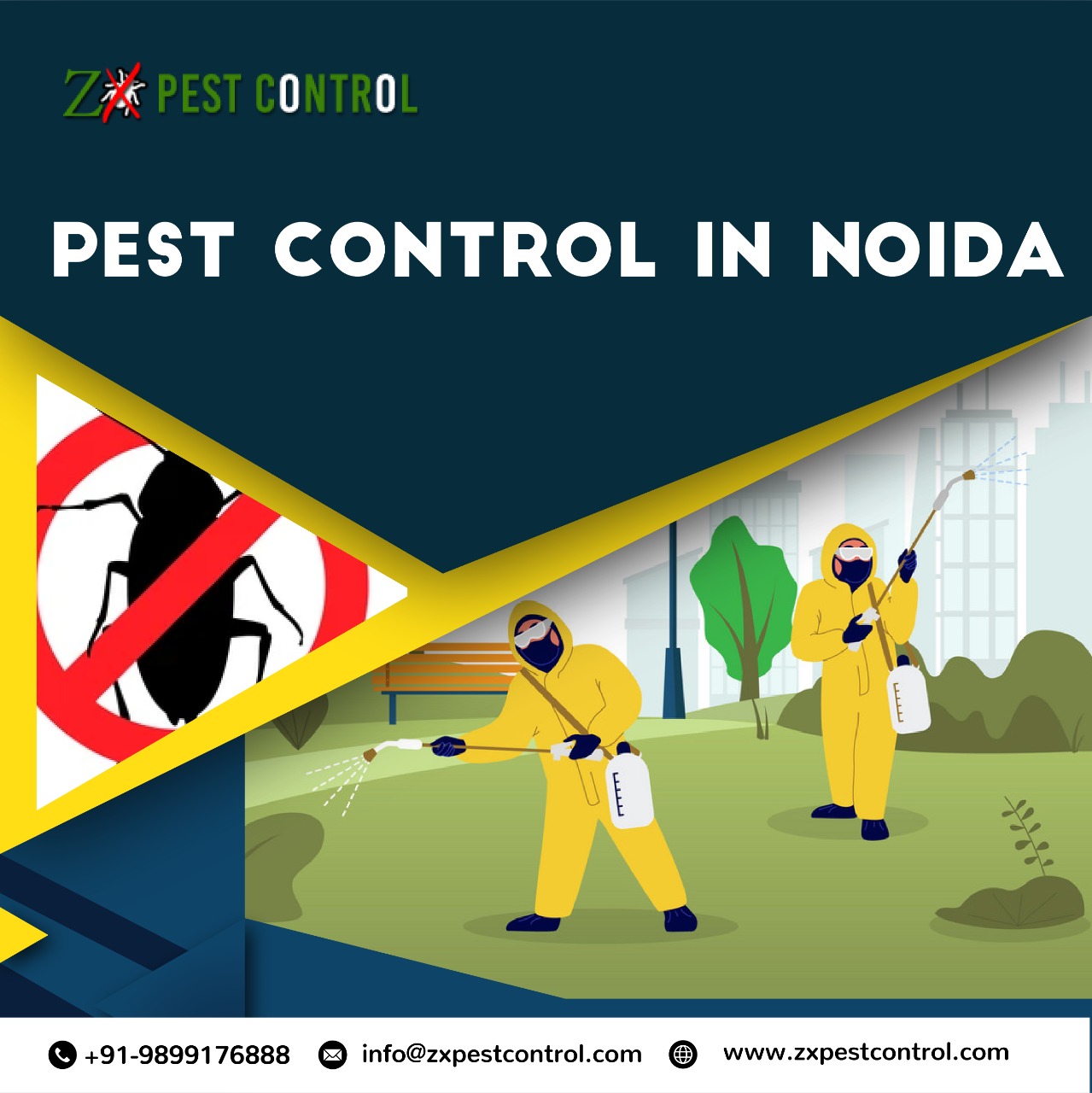 Fast action Pest Control Service in Noida