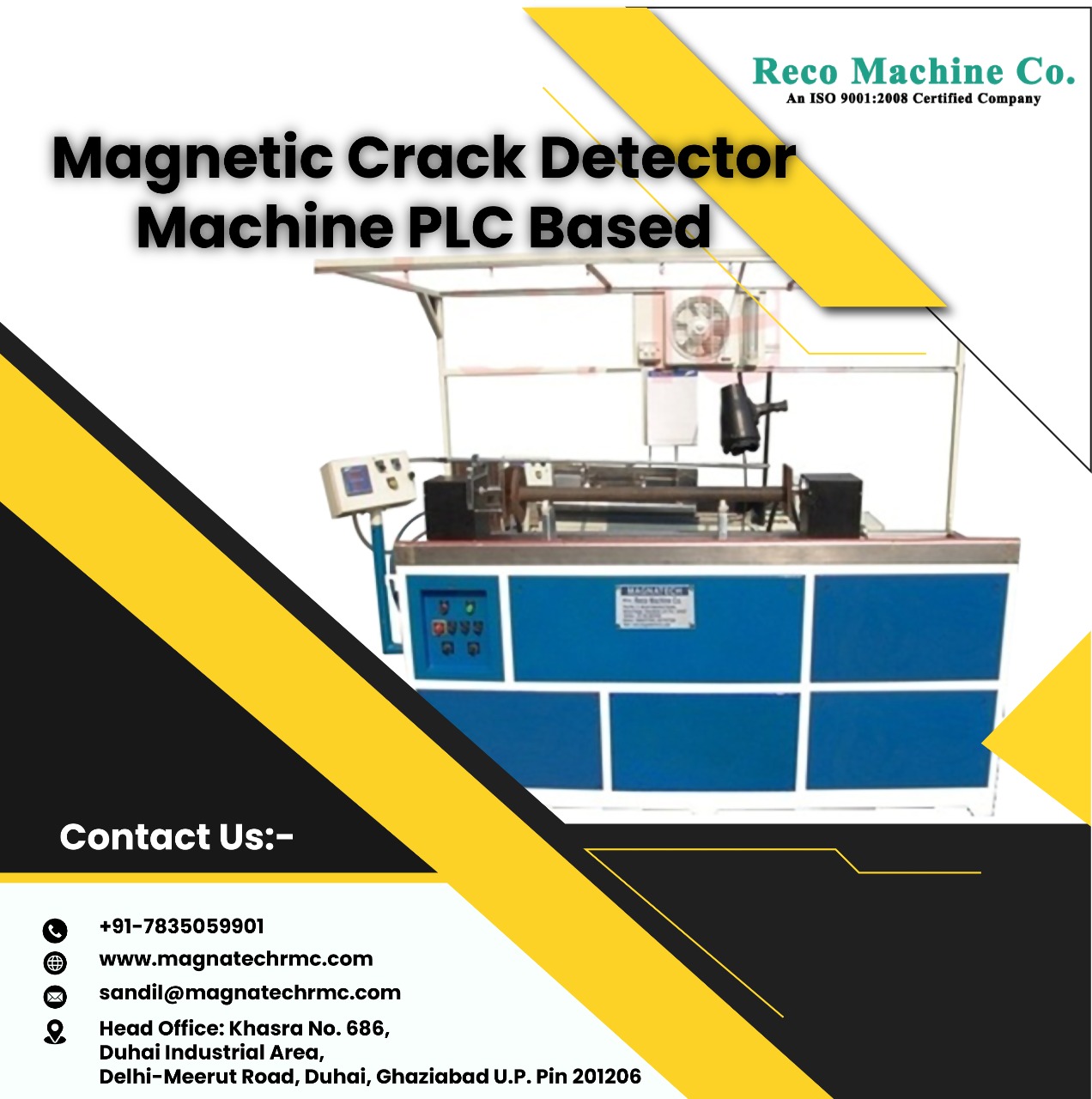 Magnetic Crack Detector Machine Contact Us