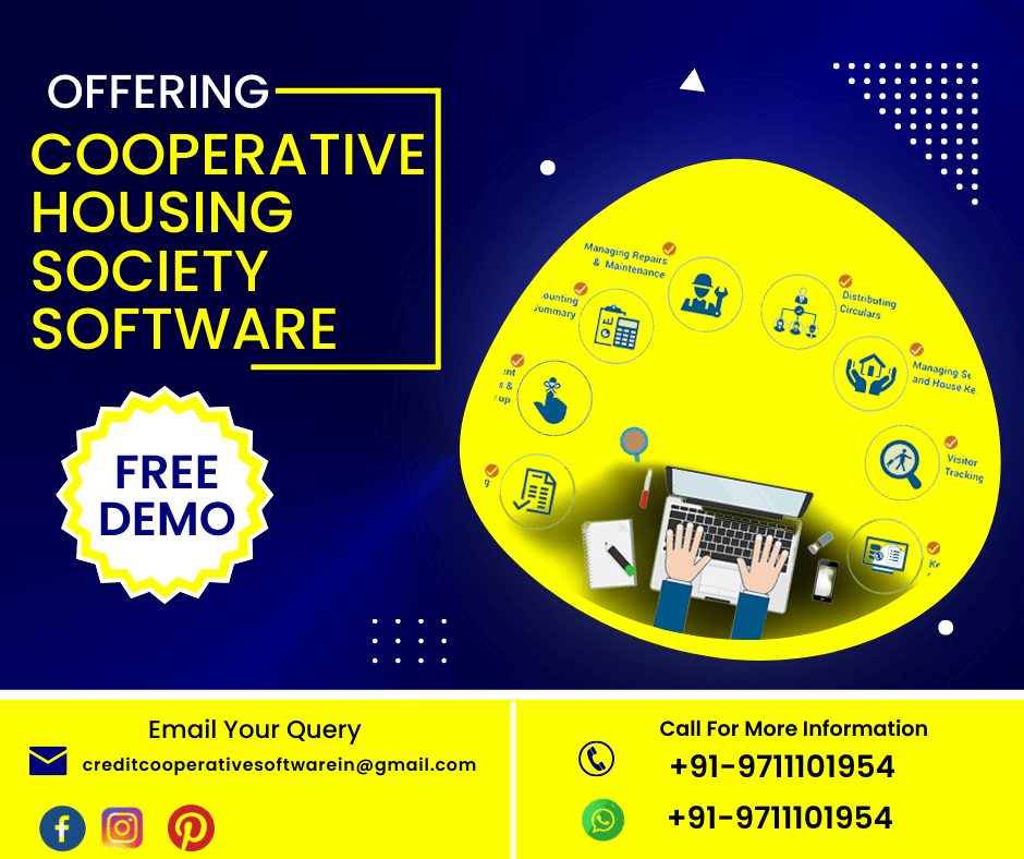 Cooperative Housing Society Software at Best Price in Kerala
