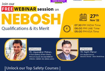 Attain Free NEBOSH Webinar & Unlock our Top Safety Courses…!