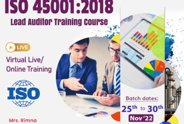Enroll Lead Auditor Course & upgrade your Audit skill set..!!