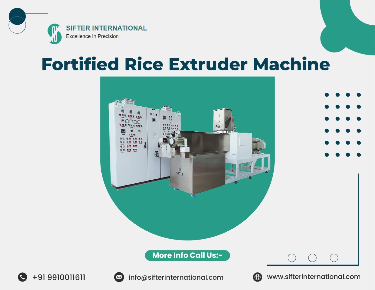 Interested in fortifying your rice? Get Fortified Rice Extruder Machine
