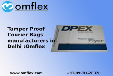 Tamper Proof Courier Bags manufacturers by omflex